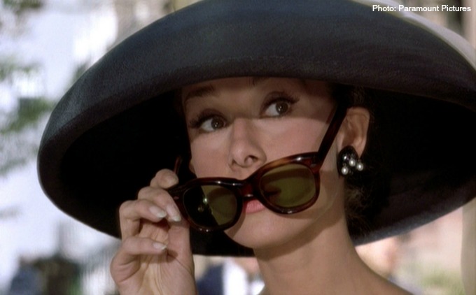 Sunglasses in the movies: Breakfast at 